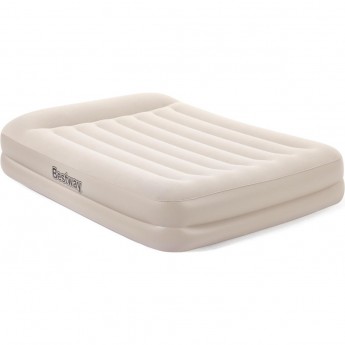 Надувная кровать BESTWAY с подголовником, встроенный насос, 152х203х42см, до 300 кг Надувная кровать BESTWAY с подголовником, встроенный насос, 152х203х42см, до 300 кг
