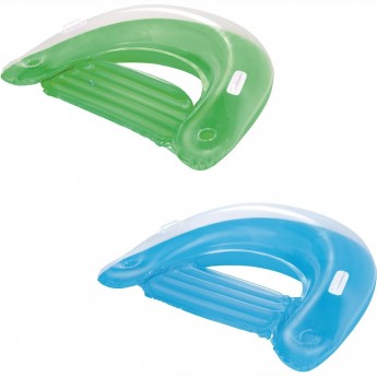 Надувное круг-кресло BESTWAY 152х99см с ручками и подстаканником, до 90кг, 2 вида