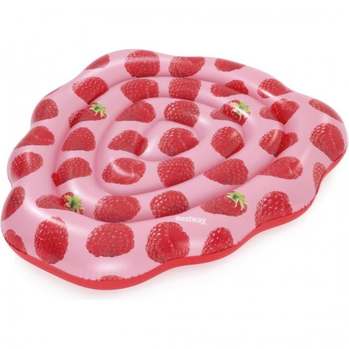 Надувной матрас-остров для плавания BESTWAY SCENTSATIONAL 165х151см с запахом малины, до 90кг 43396 BW
